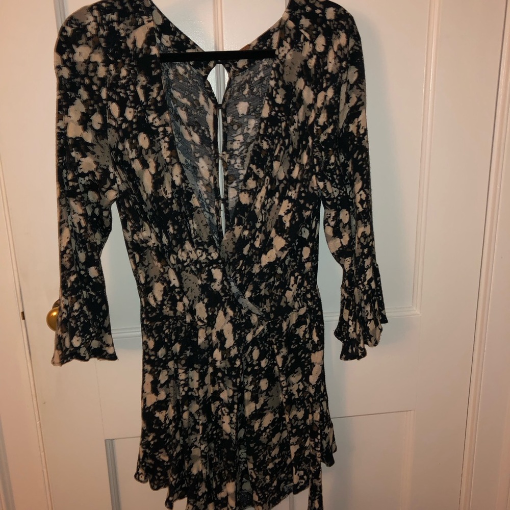 Floral free people romper